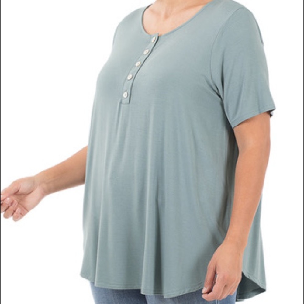 Teal tunic. Super soft and long!